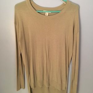 Mint green simple sweater
